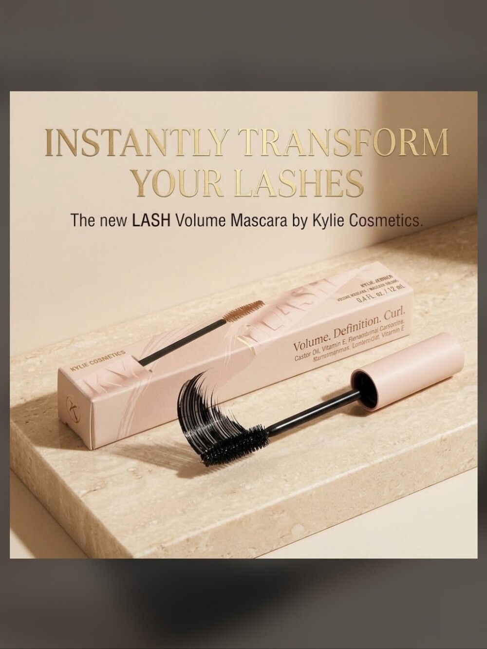 Kylie Cosmetics Mascara 001 Black